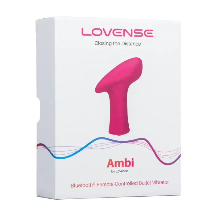 Ambi вибропуля с управлением через app – розовая