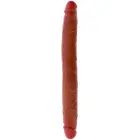 ToyJoy Get Real Dual Density Foreskin Dildo – 35 cm (13.8″) – Brown — Photo 4
