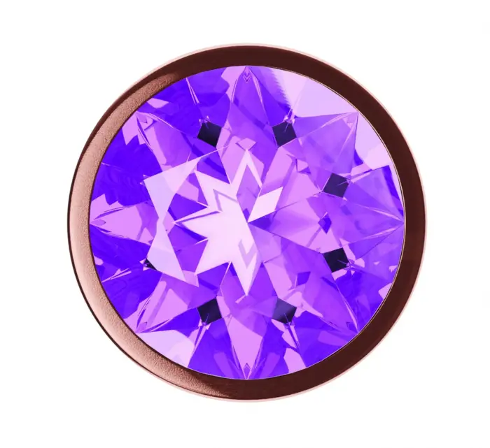 Diamond Amethyst Shine L anaaltapp – 8.3 cm – Rose Gold Photo