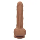 Dual Density Realistic Dildo with Suction Cup – 13 cm (5″) – Brown — Photo 10
