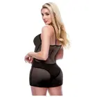 Baci Eco Chemise and Panty Set – Black – M/L — Photo 4
