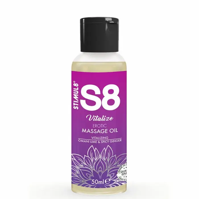 S8 Vitalize masāžas eļļa ar laimu – 50 ml