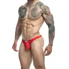 Justin+Simon Classic Men's Thong – Red – XL — Photo 1