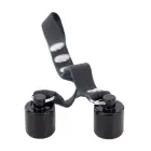Mister B Red Leather Ballstretcher Adjustable Double – Black — Photo 3