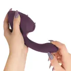 Womanizer Duo Next Dual Air & Vibration System oro pulso stimuliatorius – 19.5 cm (7.7″) – violetinis — Nuotrauka 4