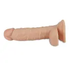 Real Extreme вибрирующий дилдо – 19 см (7.5″) – телесный — Фото 2
