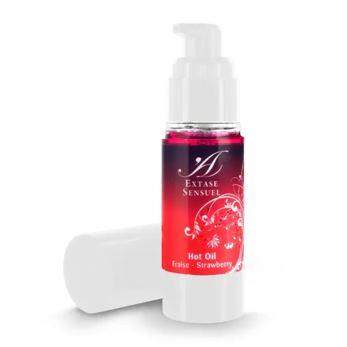 Extase Sensuel согревающее массажное масло – клубничное – 30 ml