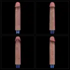 LoveToy Real Softee – įkraunamas vibruojantis silikoninis dildo – 9 colių — Nuotrauka 12