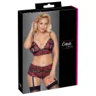 Cottelli CURVES Pearl Lace Bra & Suspender Set – 3XL/4XL — Photo 1