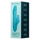 FemmeFunn Booster Rabbit XL – 27.9 cm (11″) – Blue — Photo 1