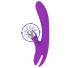 Fun Function Bunny Funny Vibration 2.0 triušio vibratorius – 24 cm (9.5″) – rožinis — Nuotrauka 3