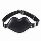 Big Lips Penis Gag – Black — Photo 2
