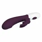 PRETTY LOVE Naughty Bunny кролик-вибратор двойного действия – 20 см (7.9″) – фиолетовый — Фото 4
