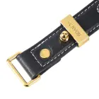 Sevanda Love Heart Butterfly Faux Leather Collar with Leash – Black/Pink — Photo 8