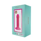 Hitsens 2 kahekordse liikuva nahaga dildo – 17 cm (6.5″) – Roosa Photo