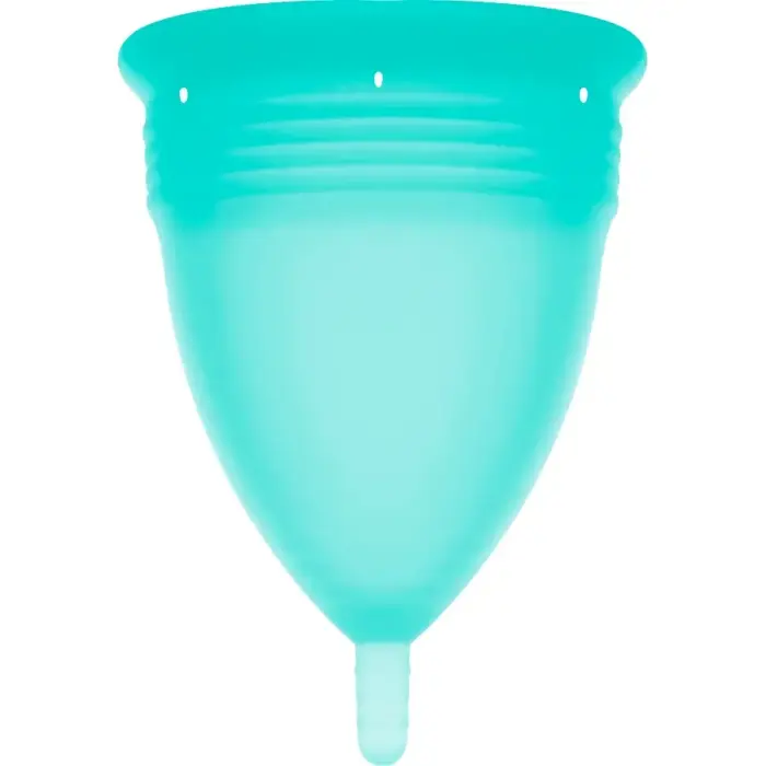 Stercup менструальная чаша, силикон FDA – аквамарин – S (15 мл)