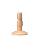 Hung System piesūcekņa dildo – 20 cm (8″) – miesas krāsa Foto 1