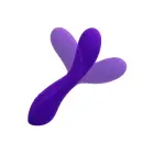Lokāms Triple Rumbler vibrators – 18 cm (7″) – violets Foto 4