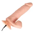 Nature Skin Bendable Remote Controlled Vibrator with Testicles – 21 cm (8.2″) – Skin — Photo 9