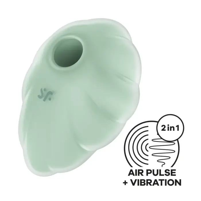 Satisfyer Cloud Dancer Mint воздушно-импульсный стимулятор