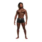 Male Power Modal Rib Pouch Short – Black – L — Photo 4
