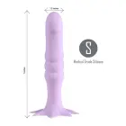 Dazey rievots dildo ar piesūcekni – violets — Foto 3