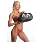 Cuffed Travel Bag with Handcuff Handles - Black Foto 7