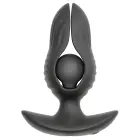 ANOS piepūšams anālais paplašinātājs ar vibrāciju – 10.9 cm (4.3″) – Melns — Foto 3