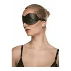Guilty Pleasure Beacon – pītas vegāna ādas aklsaite – regulējama – zelta aksesuāri — Foto 5