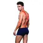 Envy Fireman trunks with suspenders – navy/red – M/L — Photo 2