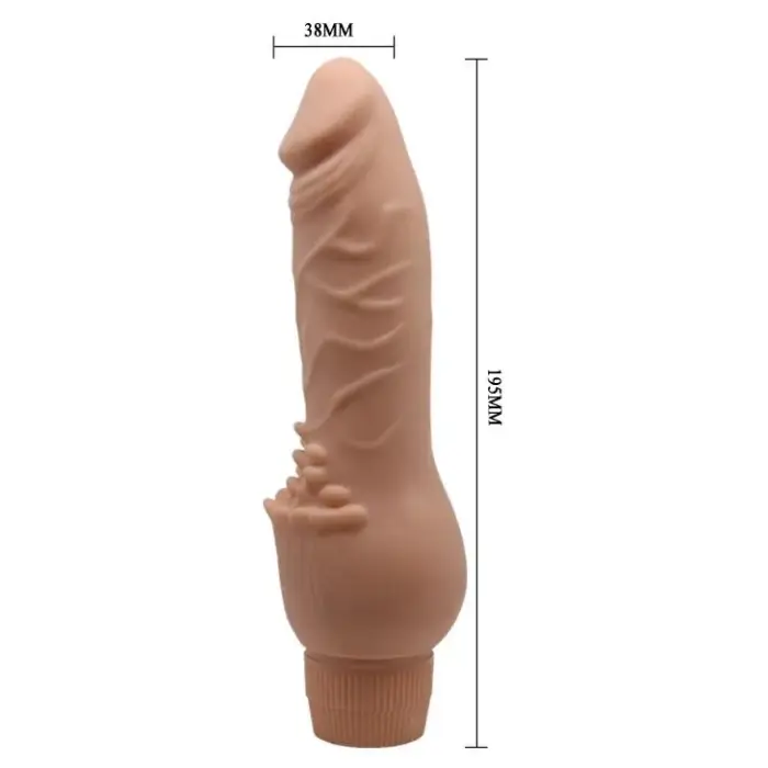 BAILE - CLARK reālistisks vibrators – 19.5 cm (7.7″) Foto 9
