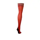 Kix'ies Monica Thigh High Stockings – Red – A — Photo 5