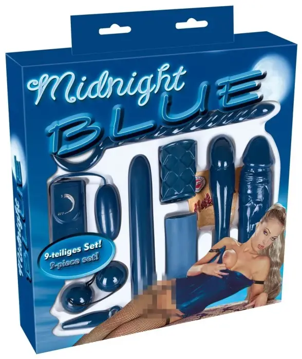 Midnight Blue Set – 9 pcs – blue