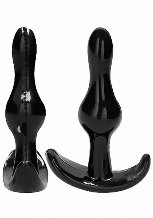 NO. 80 - 4-Piece Butt Plug Set - Black Foto 9