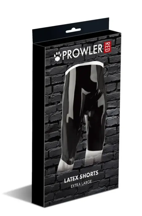 Prowler RED Latex Shorts – XL