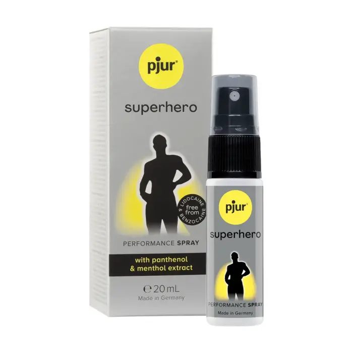 pjur superhero Performance aiztures aerosols – 20 ml Foto 2