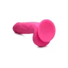 POP - Dildo ar sēkliniekiem – 21 cm (8.25″) – Rozā — Foto 5