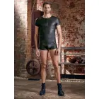 Men's Shirt with Zip and Lacing – Black – 2XL — Photo 4