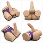 LoveToy Streetgirl's #14 with Bendable Dildo – premium masturbatorius su lanksčiu dildo, TPE — Nuotrauka 9