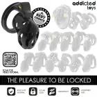 Addicted Toys Locked Sealed Crypt Anatomic Chastity Device 8 cm – Black — Photo 7