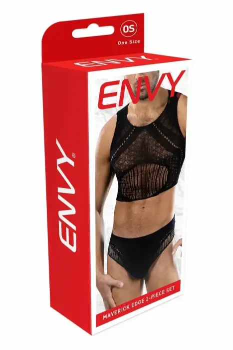ENVY Maverick Edge divdaļīgs komplekts – melns – One Size