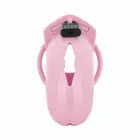 LOCKDOWN Chastity Cage Medium Pink - Secure ABS System & Discreet Fit — Foto 8
