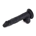 Kiotos COX realistlik dildo – 22.5 cm (9″) – must — Foto 4
