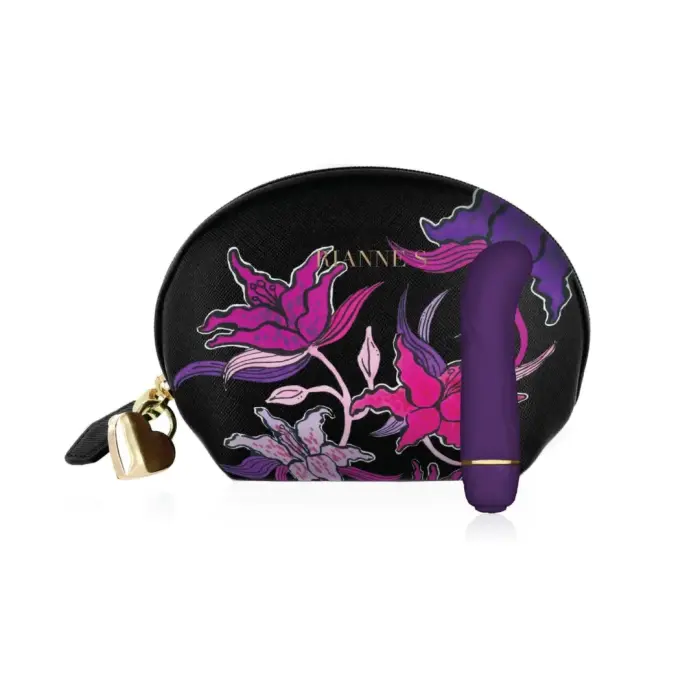 Rianne S Essentials Mini G Floral G-punkta vibrators – 10 cm (4″) – violets