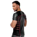 NEK Men's Short Sleeve Shirt – Black/Red – M — Photo 4