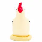 Condomerie Hand-Painted Decorative Condom Cocky Rooster Design — Photo 4