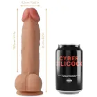 CYBERSILICOCK Saul Liquid Silicone Strap-On Set – 15.5 cm (6.1″) – Skin — Photo 6