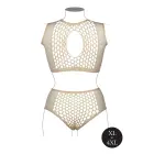 Duo Net Key-Hole Bra Set - Queen Size Photo