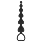 BLACK&SILVER Mila Silicone Heart Chain – 18 cm – Black — Photo 5
