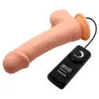 BAILE- BARBARA Ken vibruojantis dildo – 19.8 cm (7.8″) – kūno spalva — Nuotrauka 5